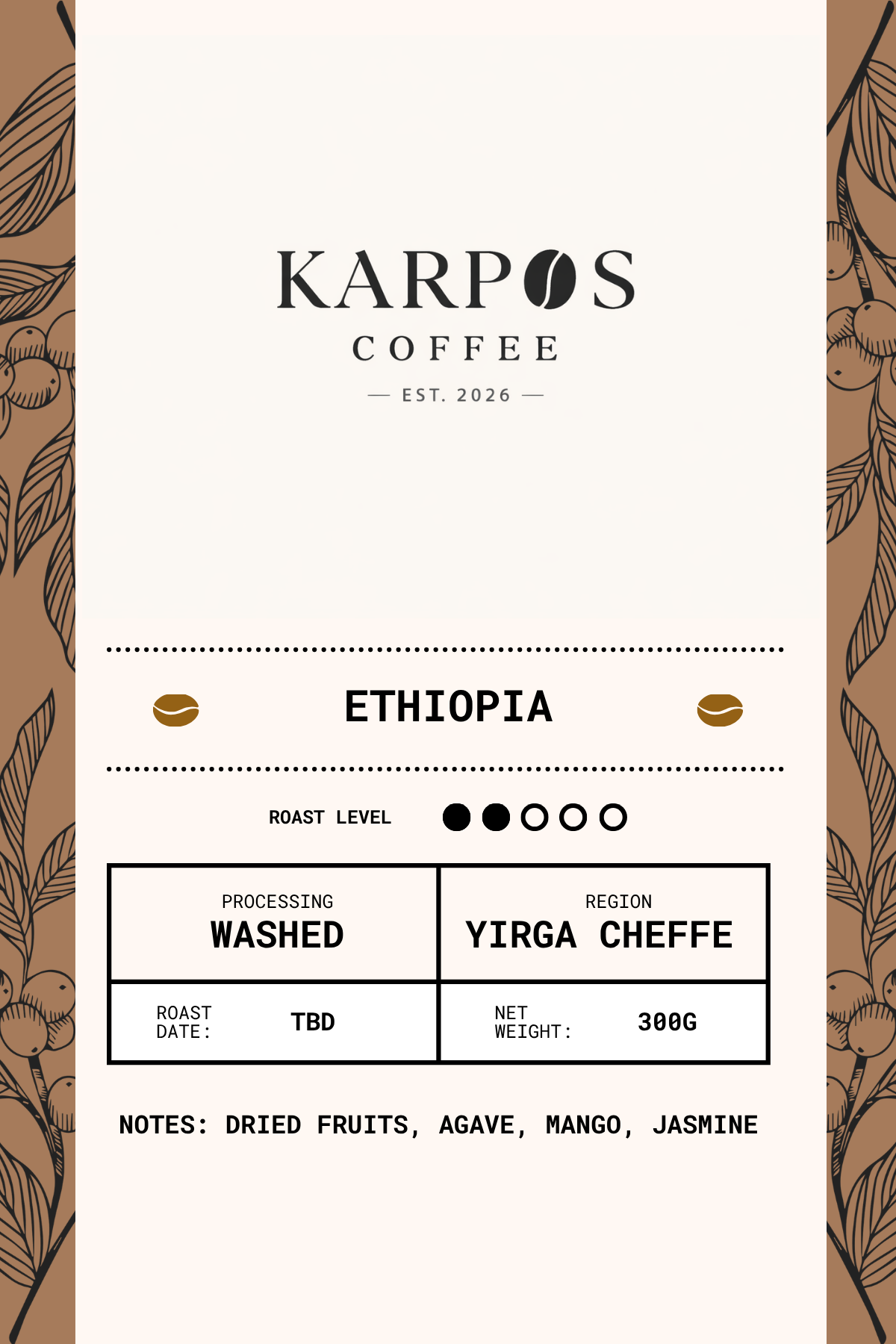 Ethiopia Yirga Cheffe